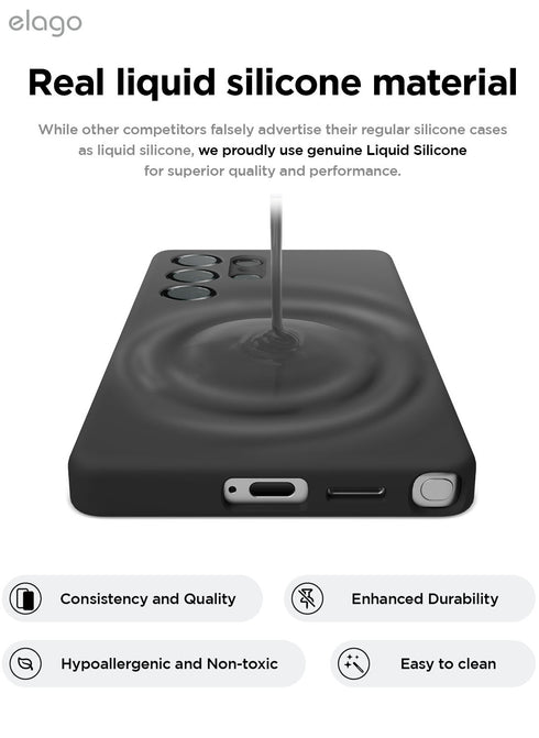 elago Samsung Galaxy S25 ULTRA Case Liquid Silicone